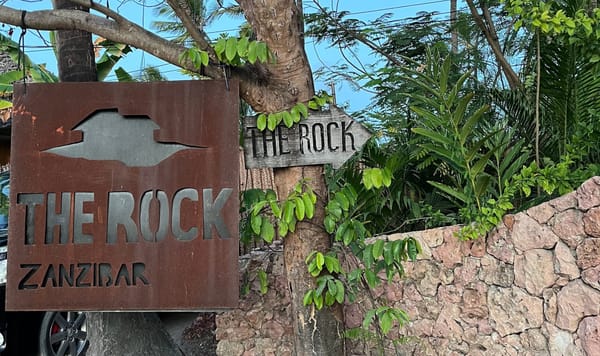 The Rock Restaurant in Pingwe, Michamvi Beach | Zanzibar